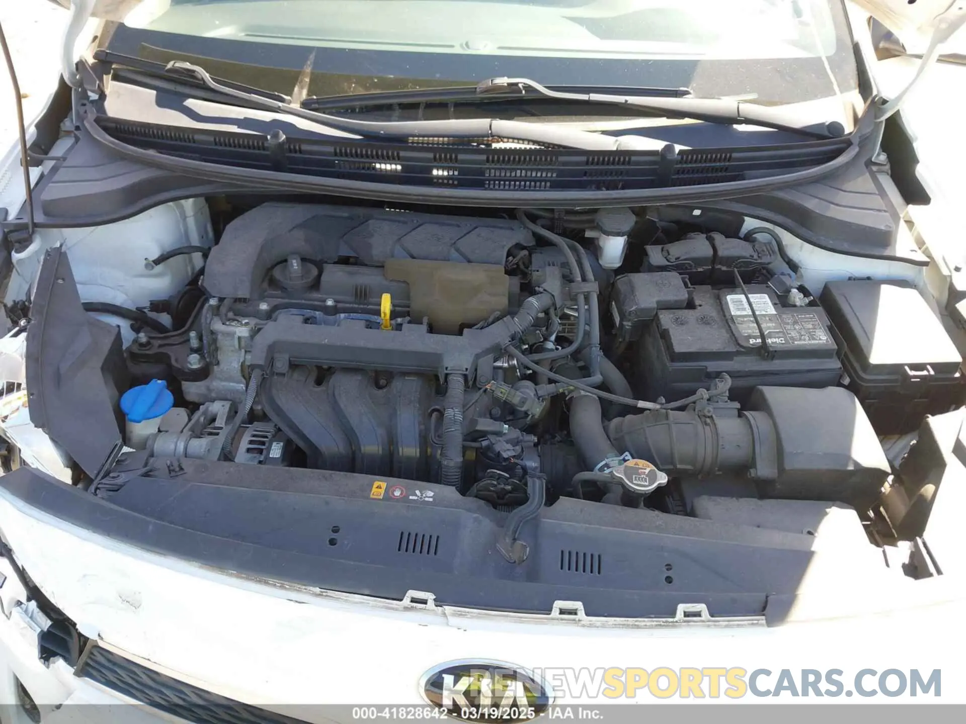 10 Photograph of a damaged car 3KPA24AD3LE297123 KIA RIO 2020