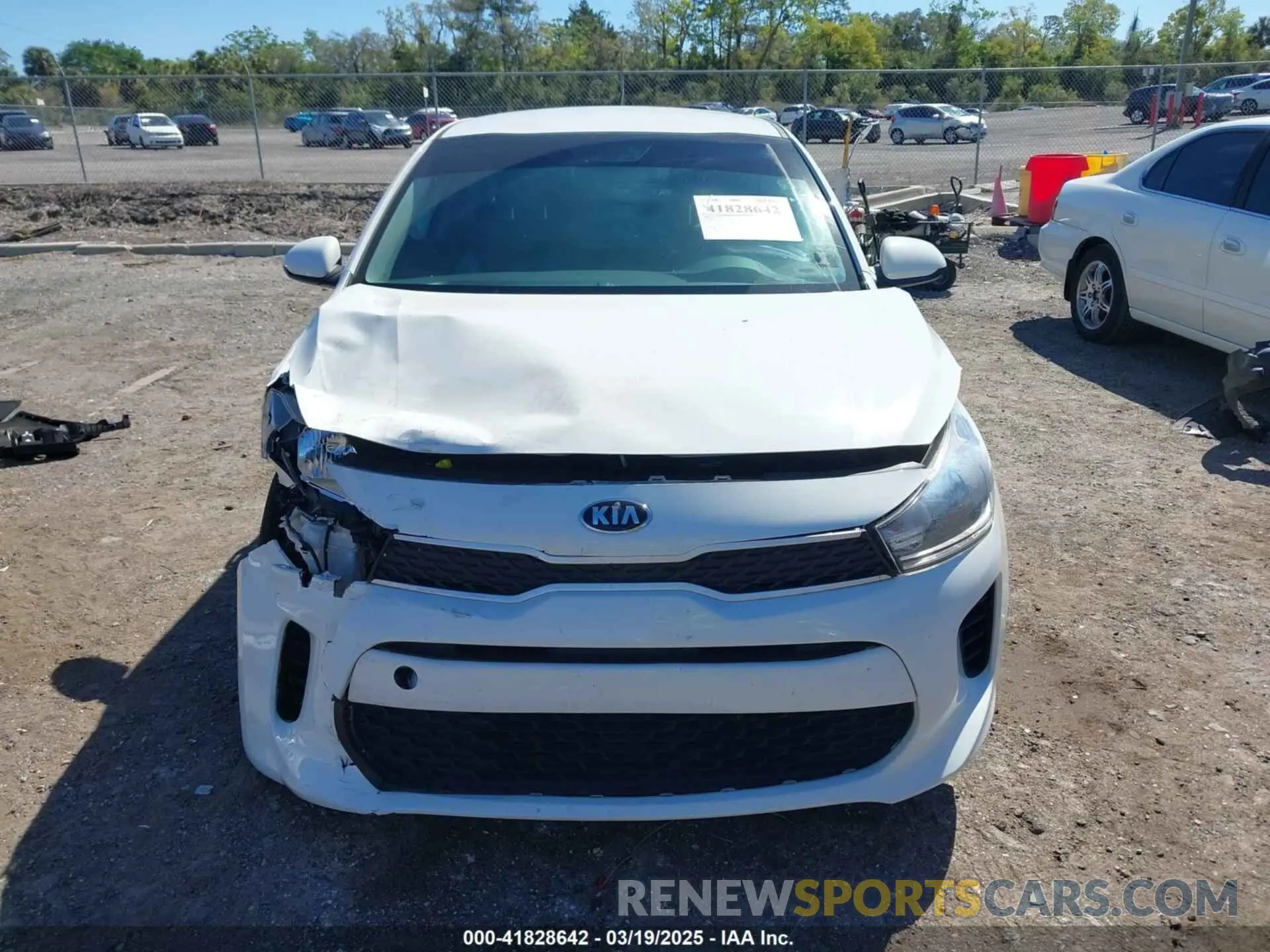 12 Photograph of a damaged car 3KPA24AD3LE297123 KIA RIO 2020