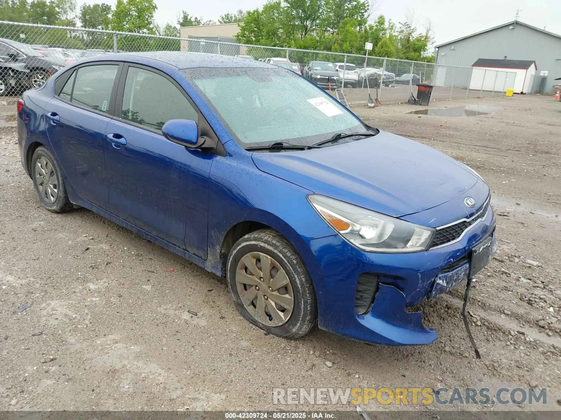 1 Photograph of a damaged car 3KPA24AD3LE311747 KIA RIO 2020