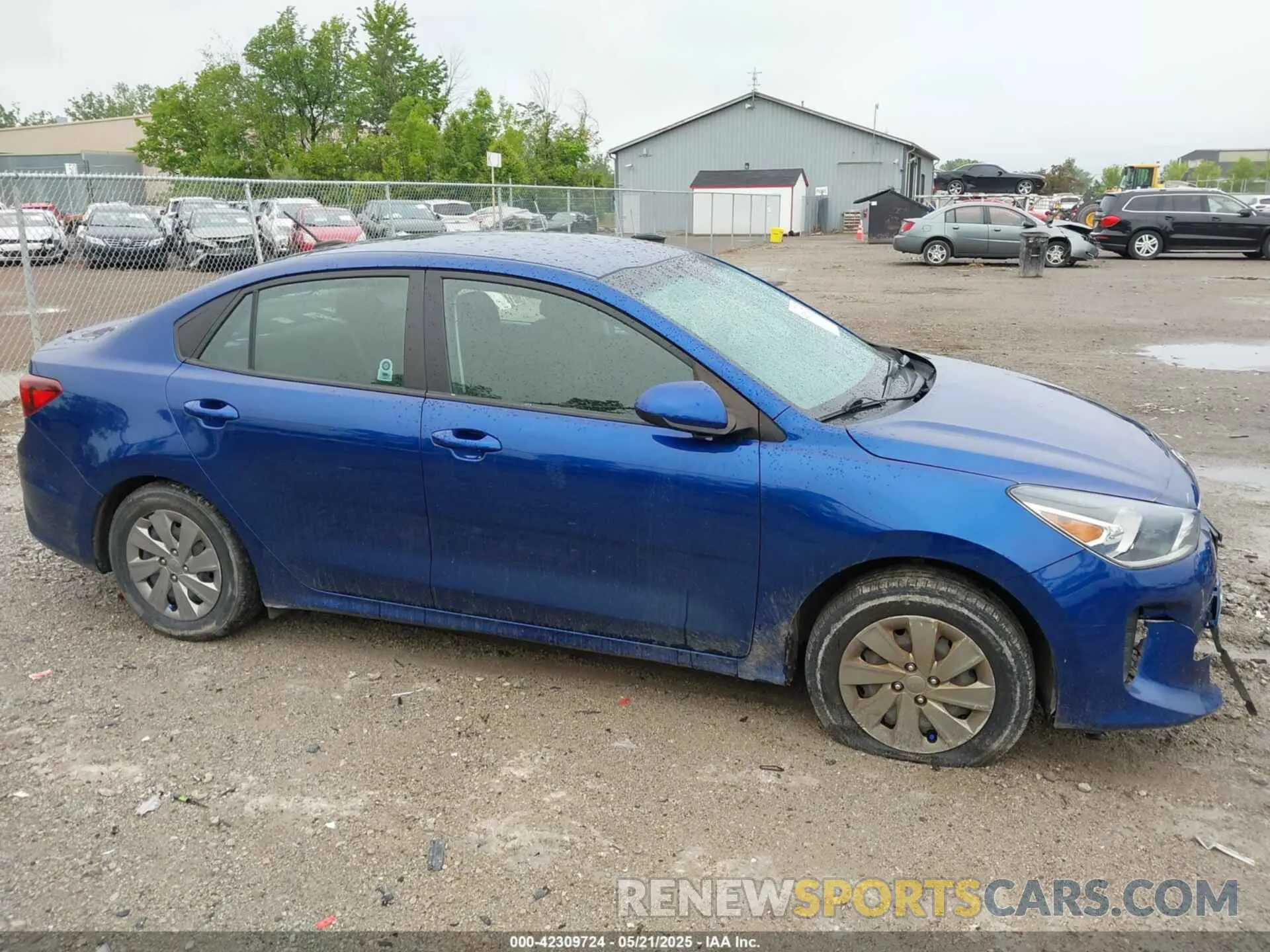 14 Photograph of a damaged car 3KPA24AD3LE311747 KIA RIO 2020