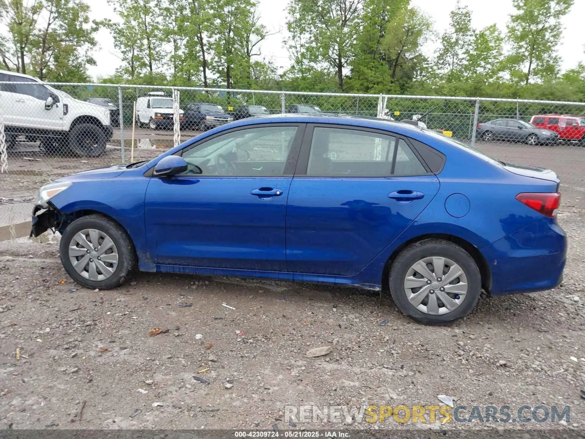 15 Photograph of a damaged car 3KPA24AD3LE311747 KIA RIO 2020