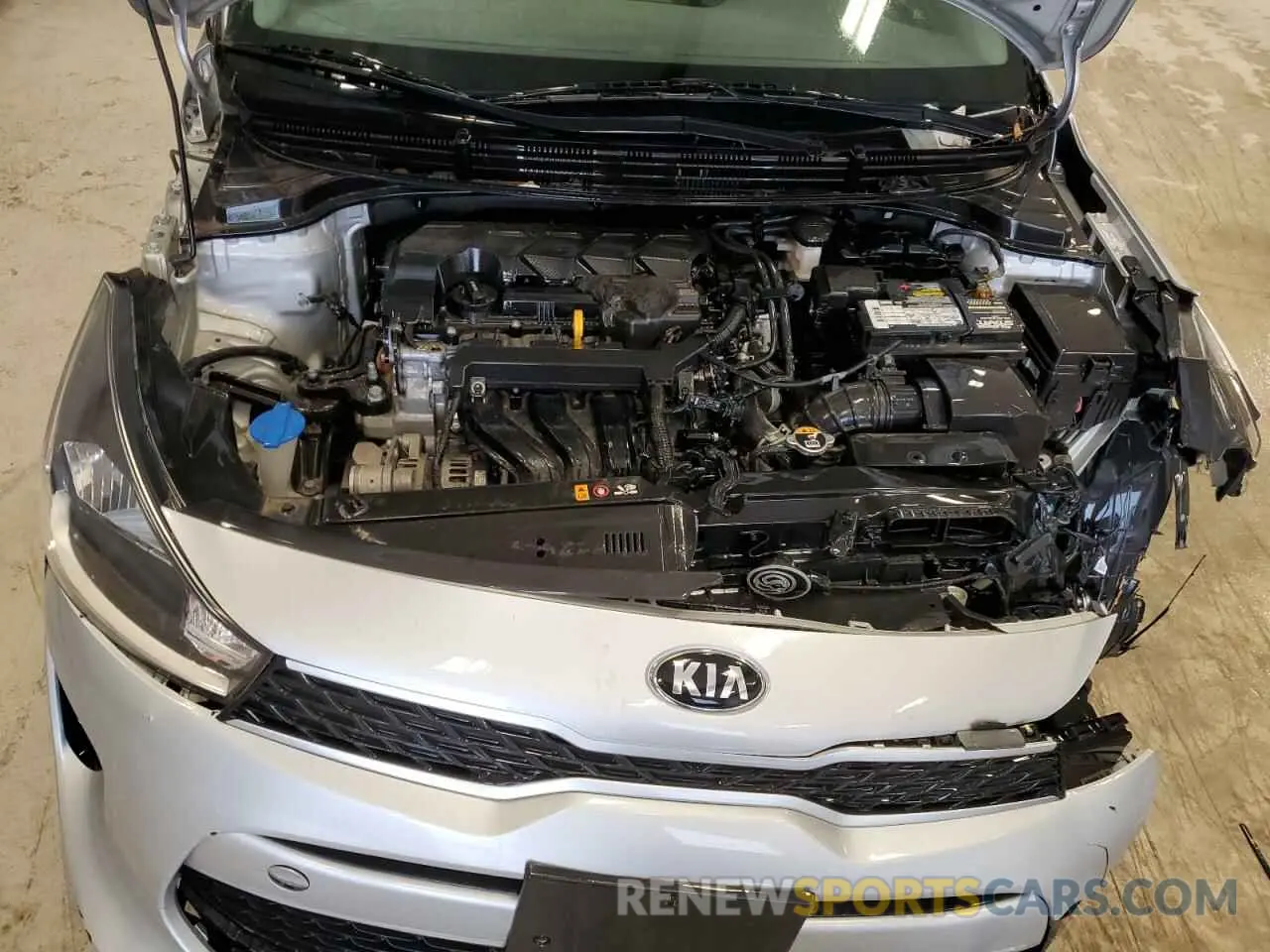 11 Photograph of a damaged car 3KPA24AD3LE326331 KIA RIO 2020
