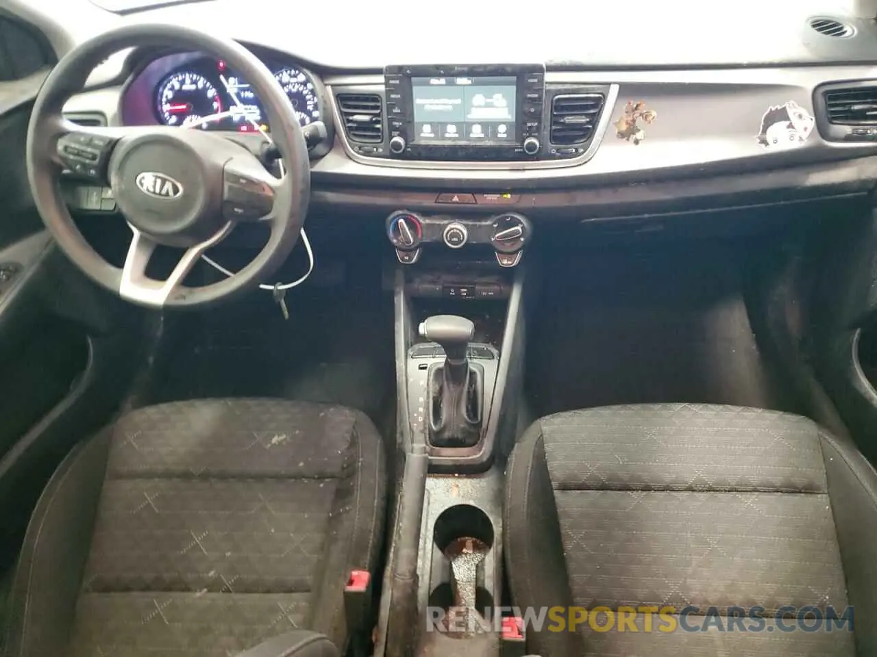 8 Photograph of a damaged car 3KPA24AD3LE326331 KIA RIO 2020