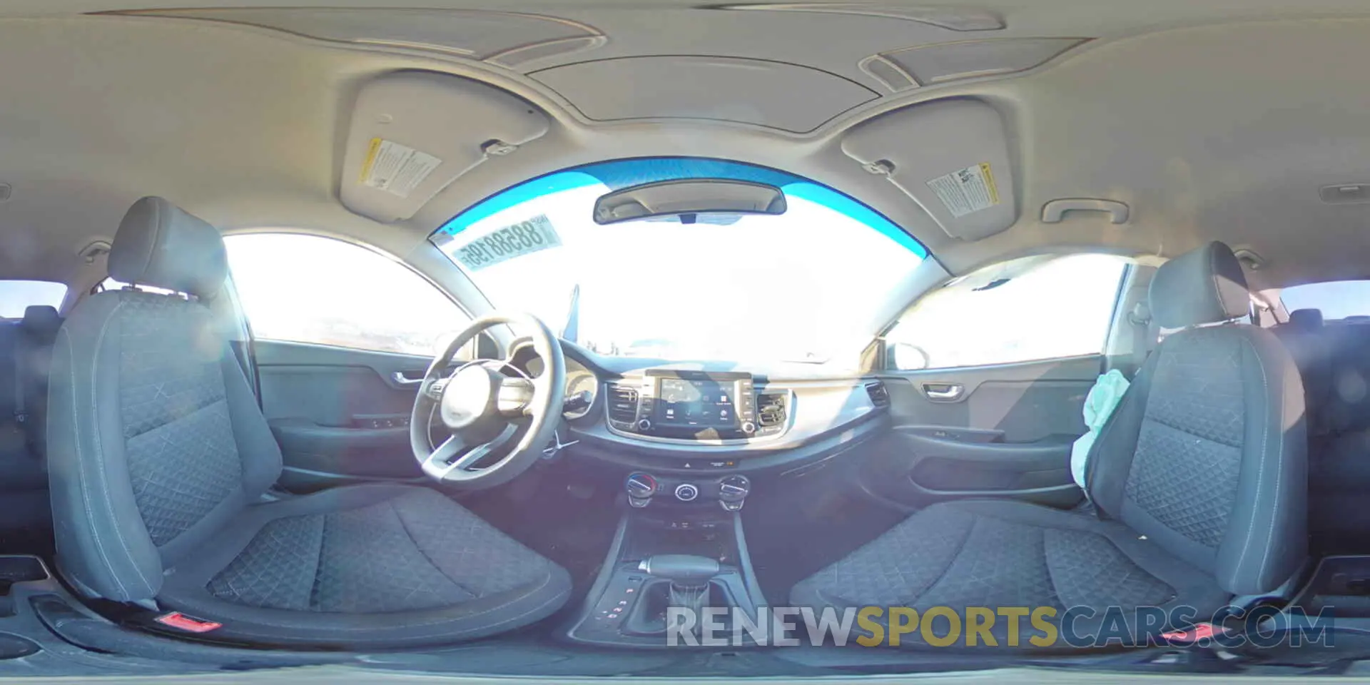 13 Photograph of a damaged car 3KPA24AD3LE335045 KIA RIO 2020