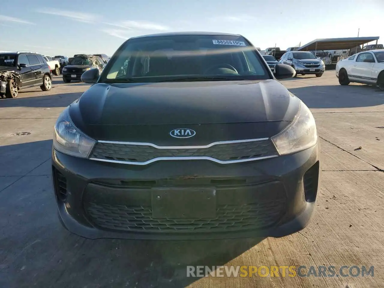 5 Photograph of a damaged car 3KPA24AD3LE335045 KIA RIO 2020