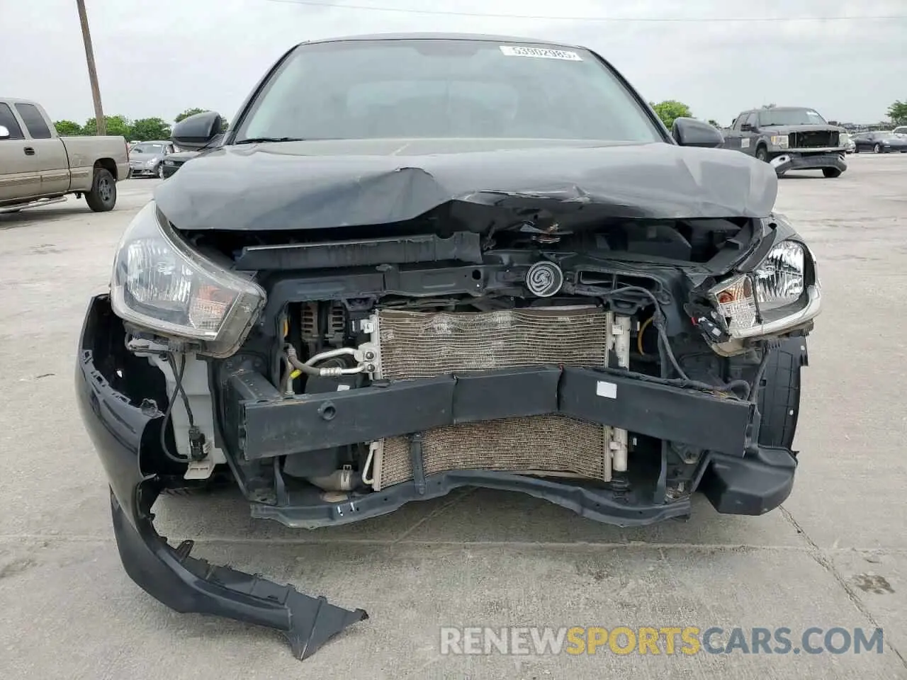 5 Photograph of a damaged car 3KPA24AD3LE337281 KIA RIO 2020