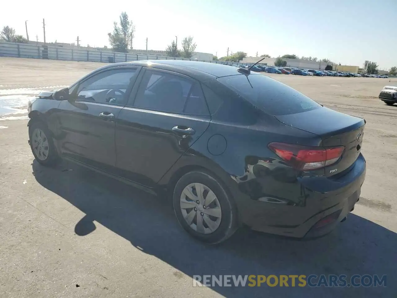 2 Photograph of a damaged car 3KPA24AD3LE349916 KIA RIO 2020