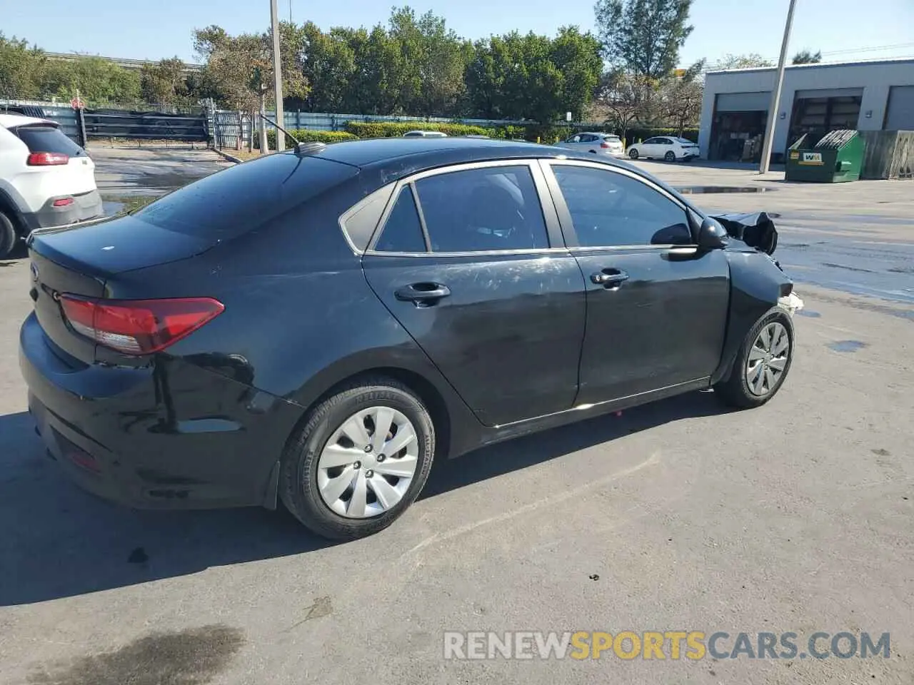 3 Photograph of a damaged car 3KPA24AD3LE349916 KIA RIO 2020