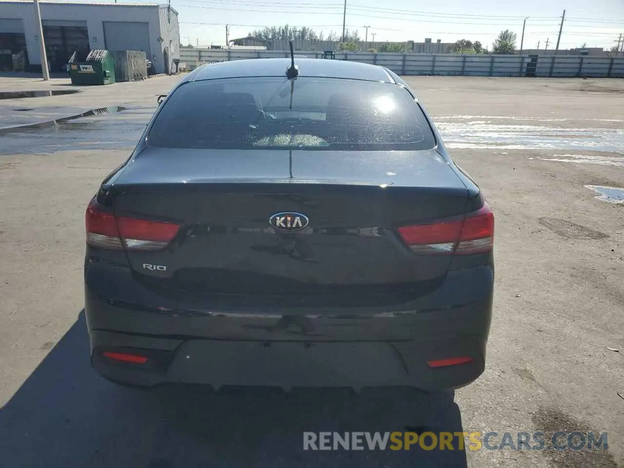 6 Photograph of a damaged car 3KPA24AD3LE349916 KIA RIO 2020