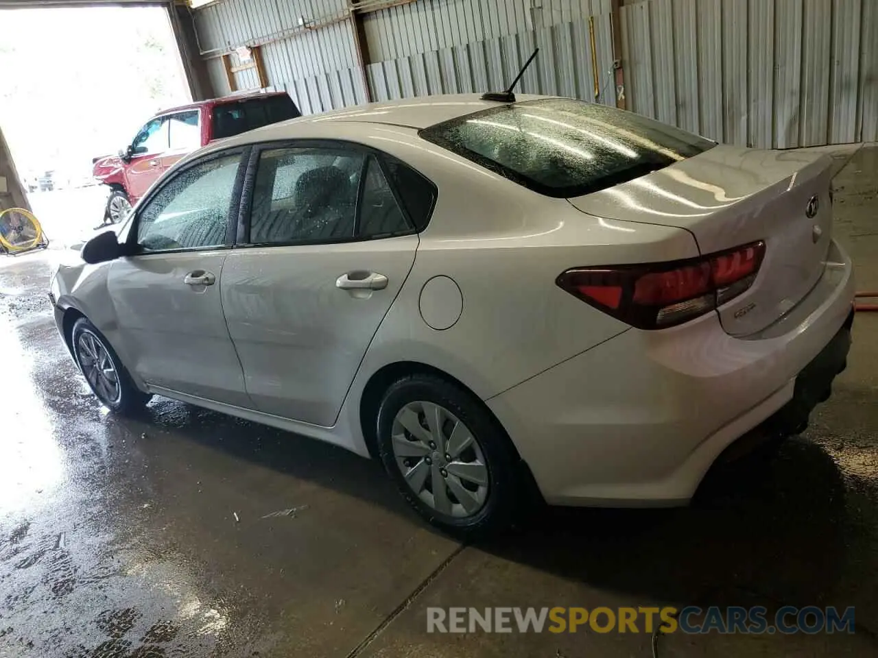 2 Photograph of a damaged car 3KPA24AD3LE357403 KIA RIO 2020