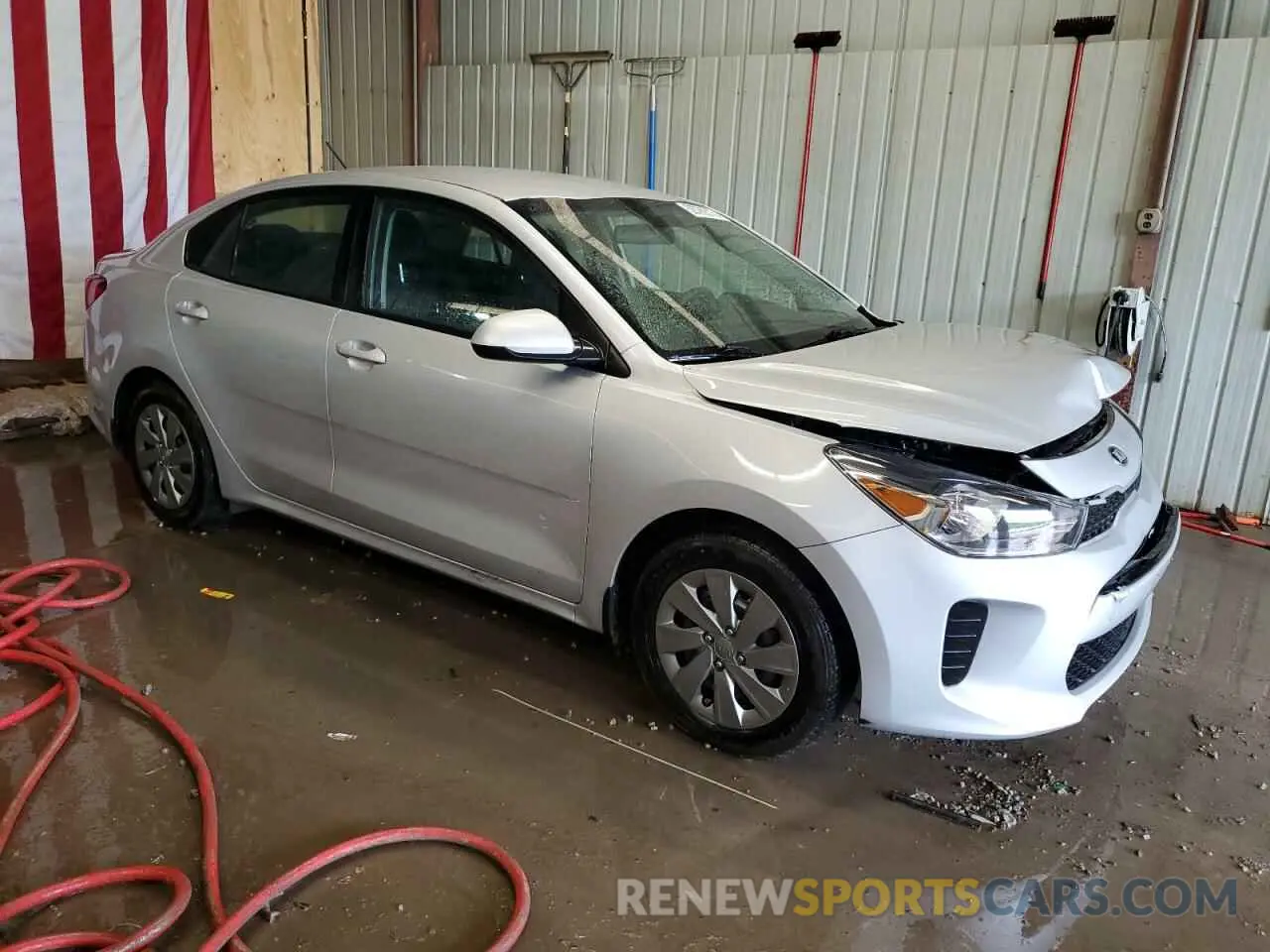 4 Photograph of a damaged car 3KPA24AD3LE357403 KIA RIO 2020