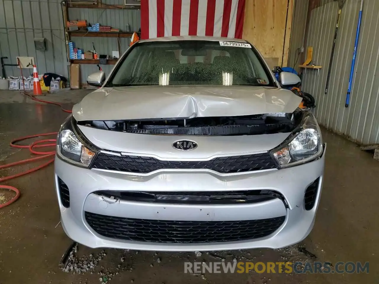 5 Photograph of a damaged car 3KPA24AD3LE357403 KIA RIO 2020