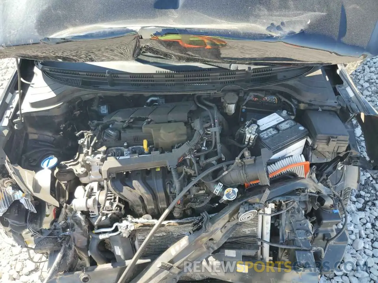 13 Photograph of a damaged car 3KPA24AD3LE362875 KIA RIO 2020