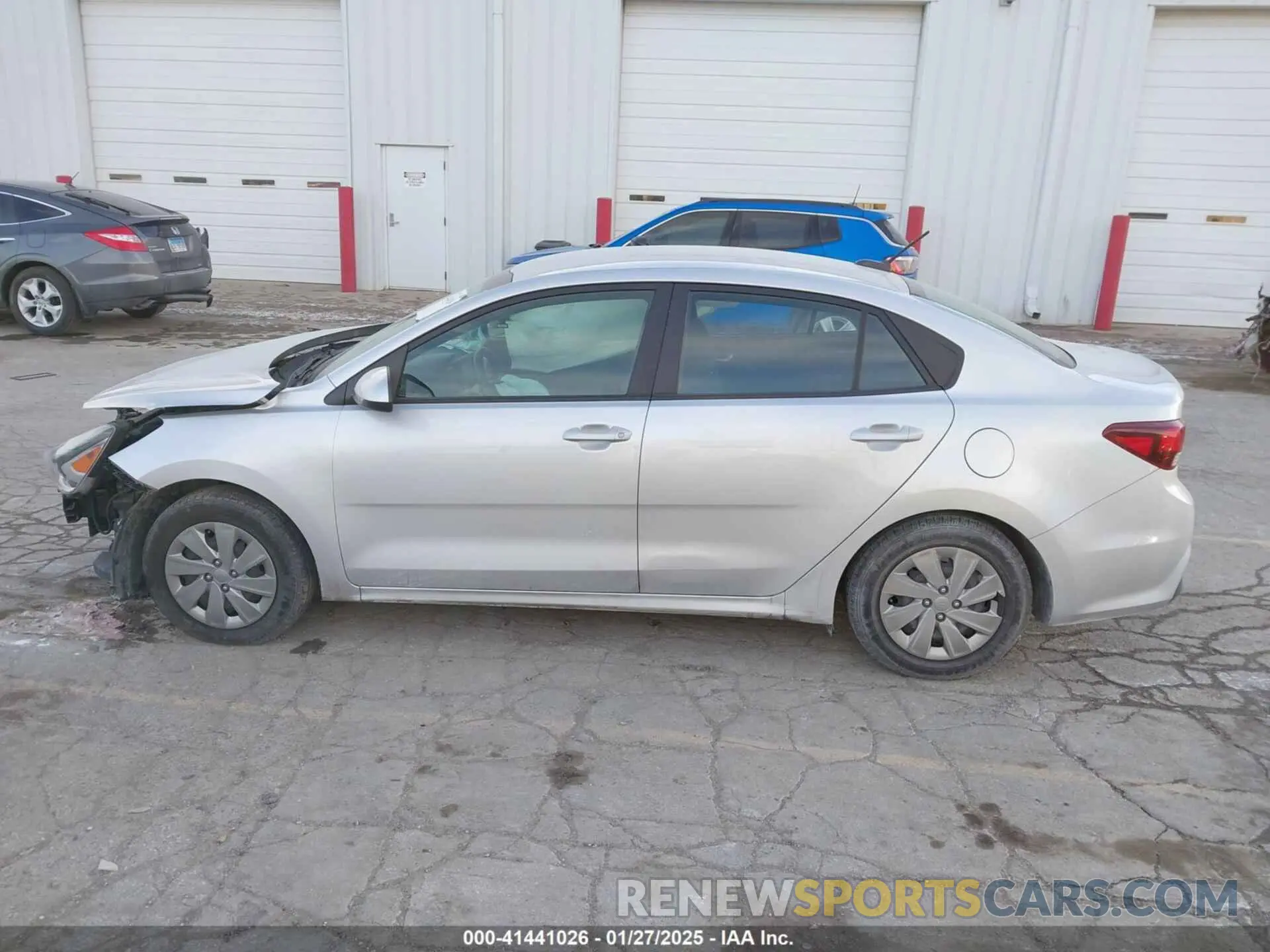 14 Photograph of a damaged car 3KPA24AD4LE279889 KIA RIO 2020