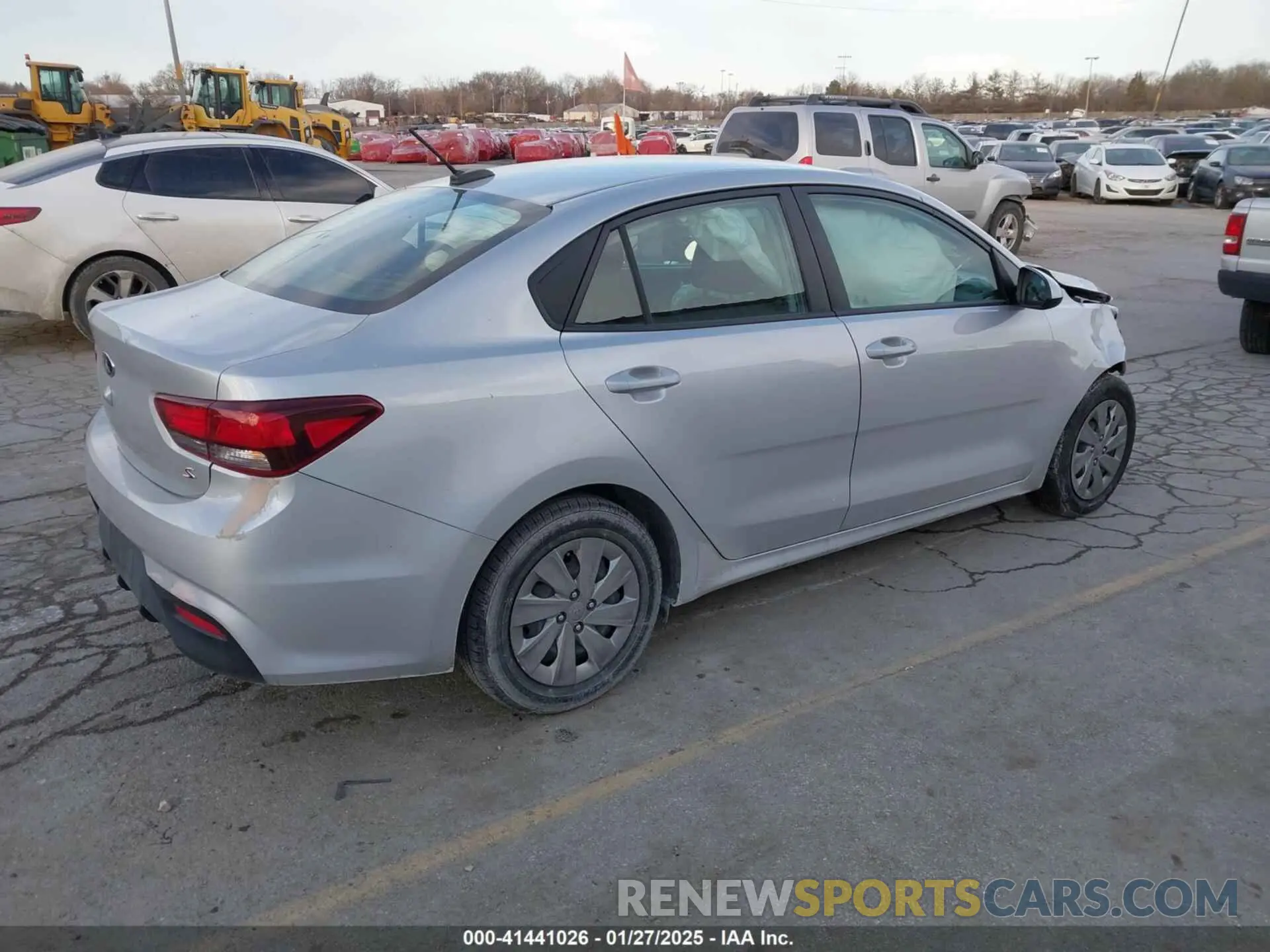 4 Photograph of a damaged car 3KPA24AD4LE279889 KIA RIO 2020