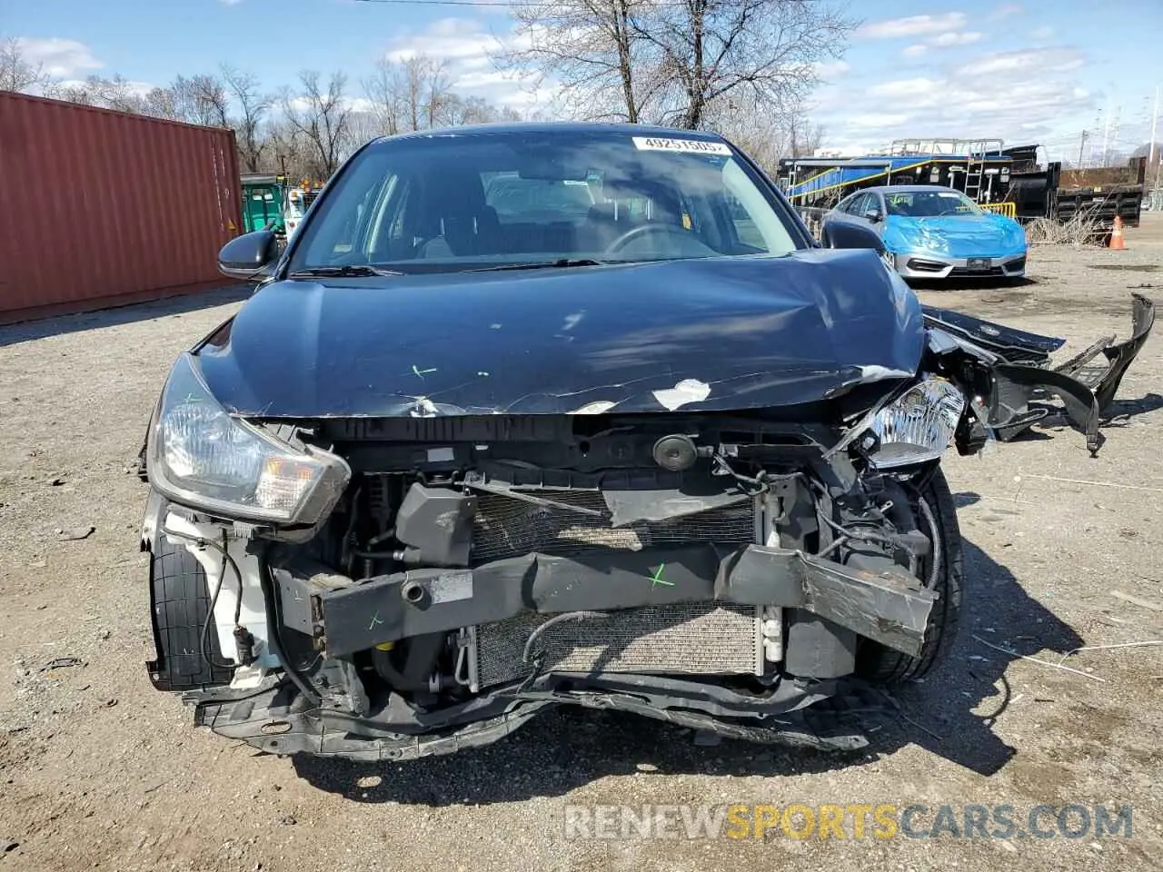 5 Photograph of a damaged car 3KPA24AD4LE298992 KIA RIO 2020