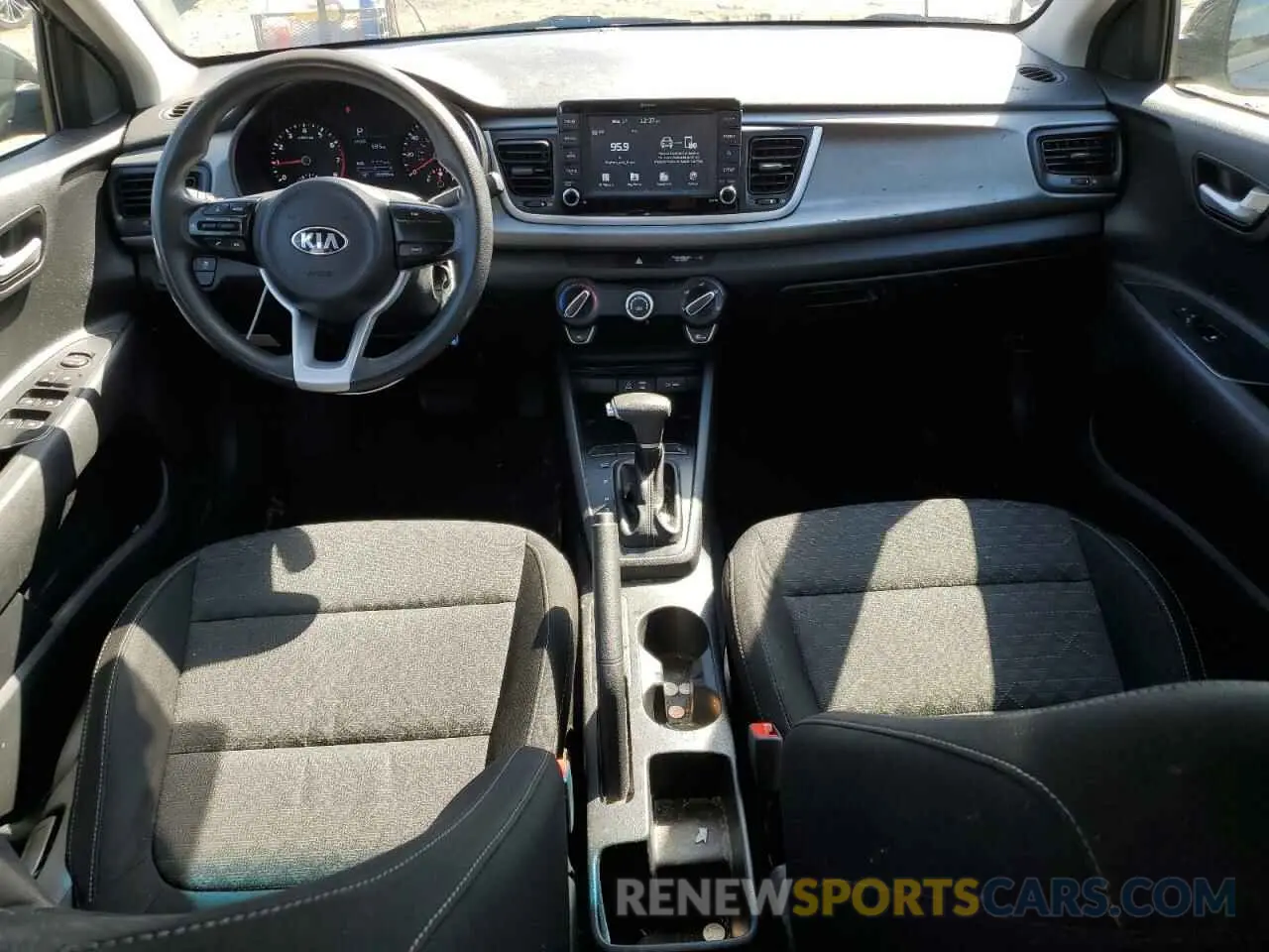 8 Photograph of a damaged car 3KPA24AD4LE298992 KIA RIO 2020