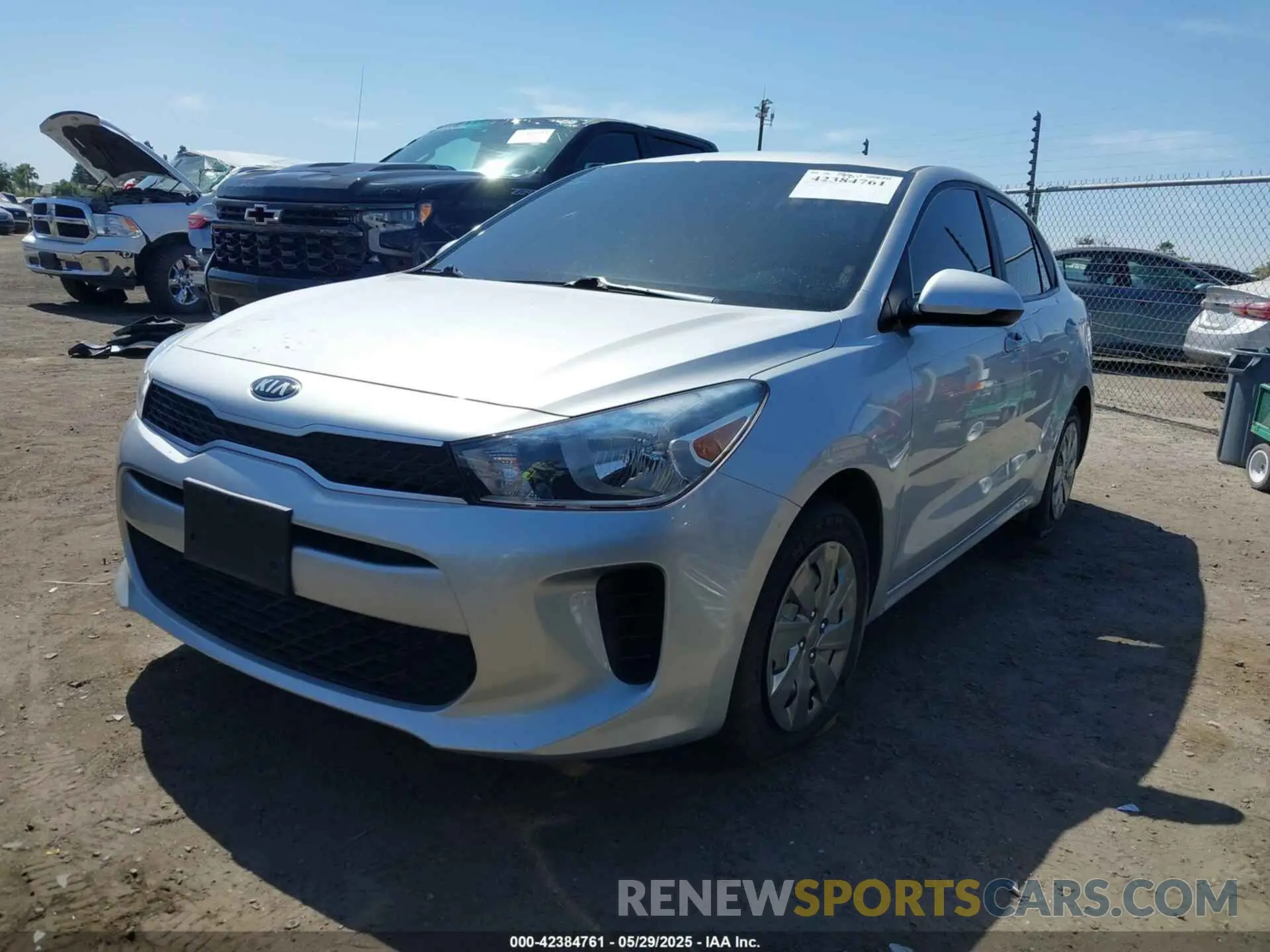 13 Photograph of a damaged car 3KPA24AD4LE312034 KIA RIO 2020