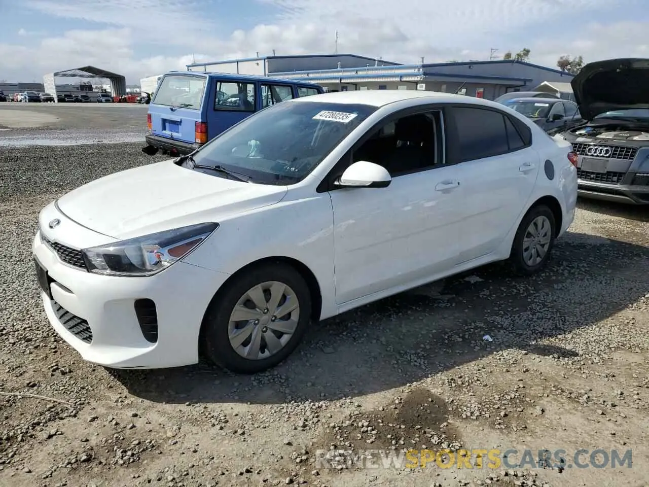 1 Photograph of a damaged car 3KPA24AD4LE312552 KIA RIO 2020