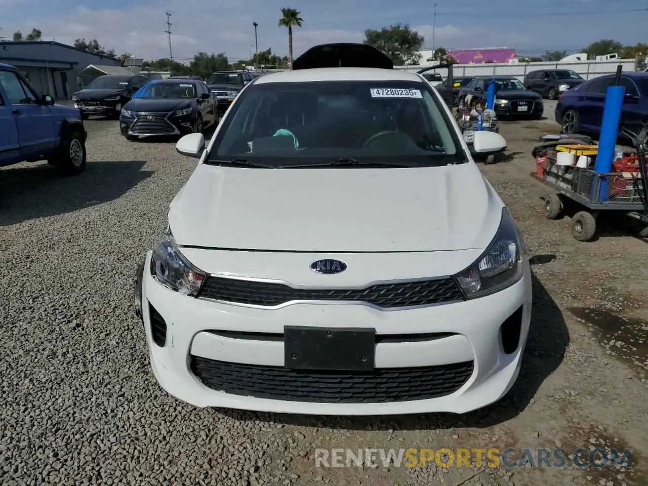 5 Photograph of a damaged car 3KPA24AD4LE312552 KIA RIO 2020