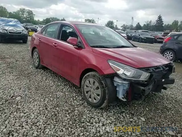 14 Photograph of a damaged car 3KPA24AD4LE318111 KIA RIO 2020