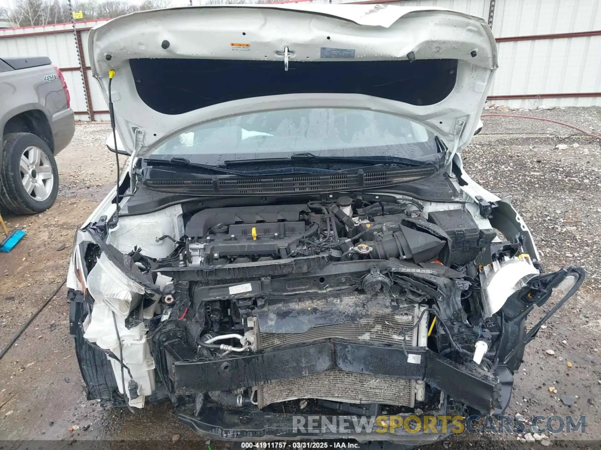 10 Photograph of a damaged car 3KPA24AD4LE322224 KIA RIO 2020
