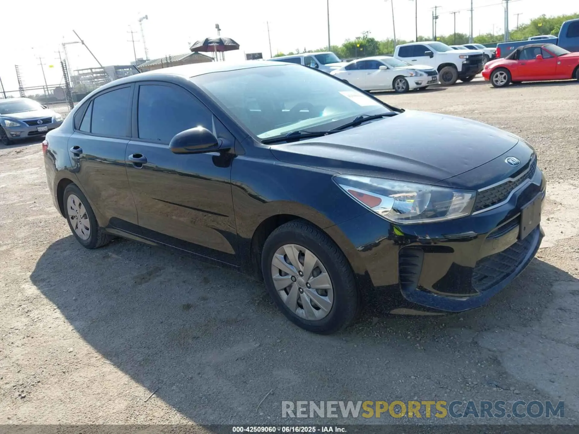 1 Photograph of a damaged car 3KPA24AD4LE328069 KIA RIO 2020