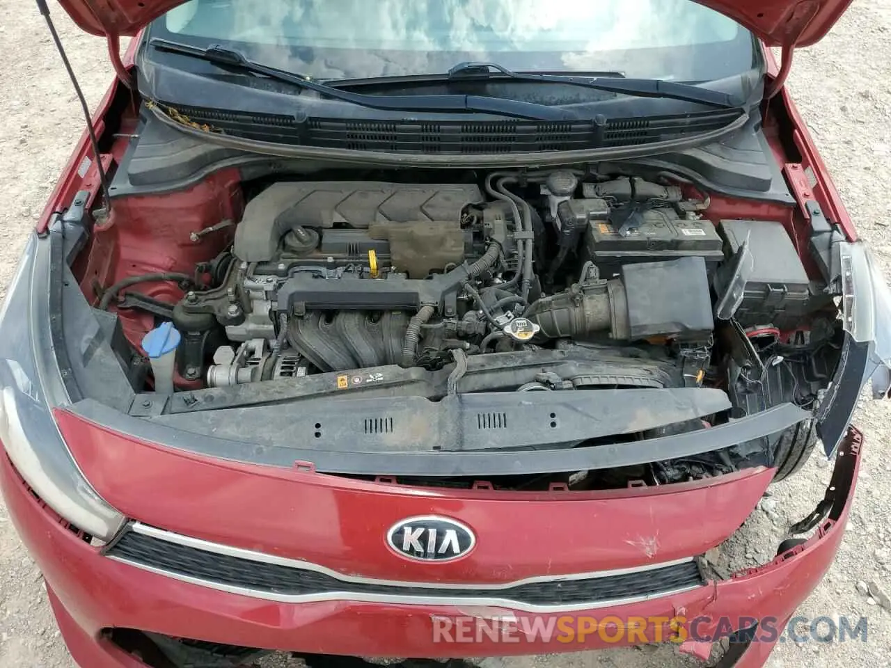 11 Photograph of a damaged car 3KPA24AD4LE330775 KIA RIO 2020