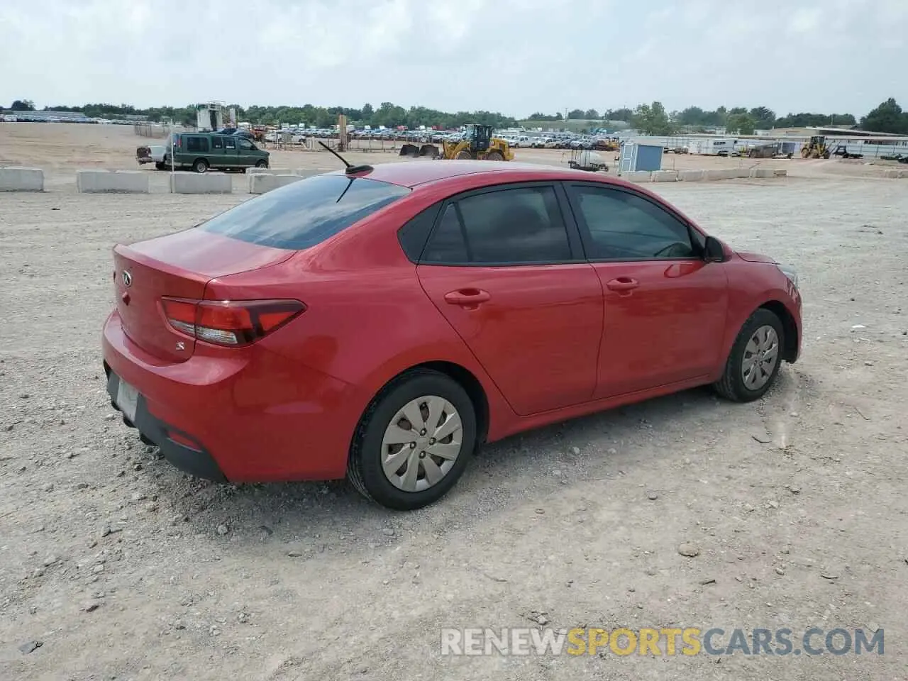 3 Photograph of a damaged car 3KPA24AD4LE330775 KIA RIO 2020