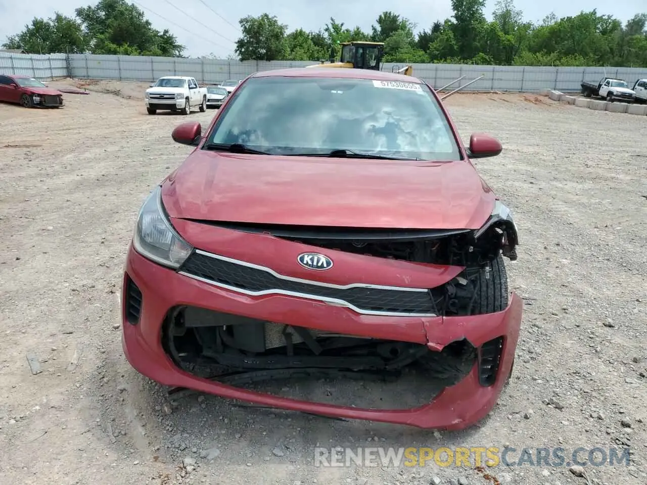 5 Photograph of a damaged car 3KPA24AD4LE330775 KIA RIO 2020