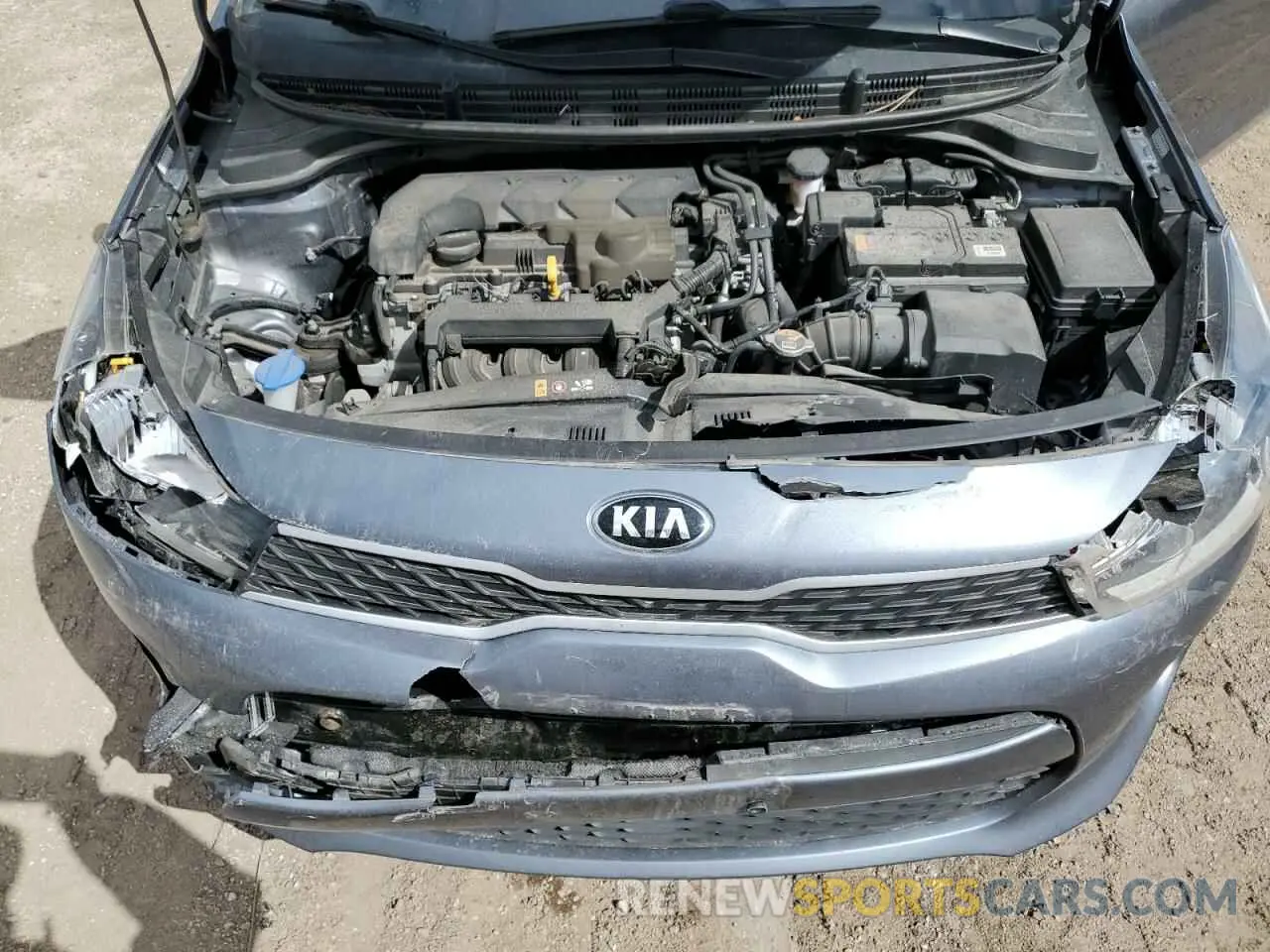 11 Photograph of a damaged car 3KPA24AD4LE337628 KIA RIO 2020