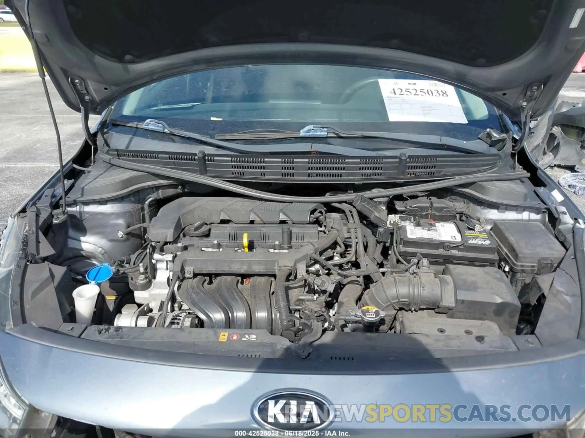 10 Photograph of a damaged car 3KPA24AD5LE295972 KIA RIO 2020