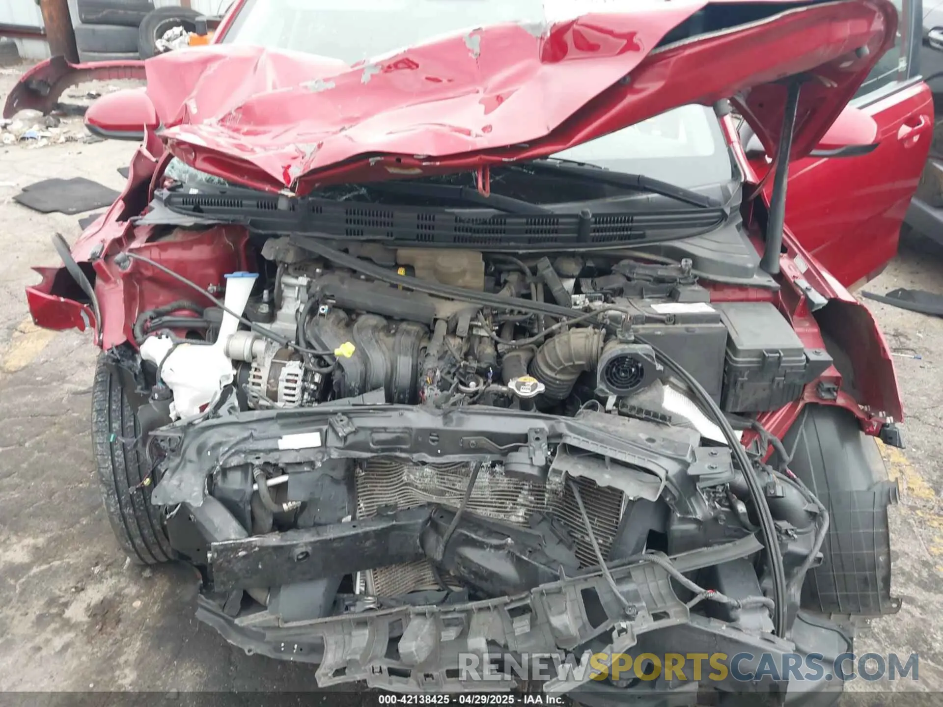 10 Photograph of a damaged car 3KPA24AD5LE298905 KIA RIO 2020