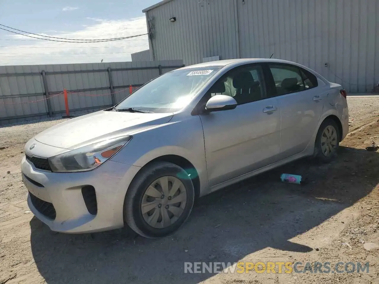 1 Photograph of a damaged car 3KPA24AD5LE302872 KIA RIO 2020
