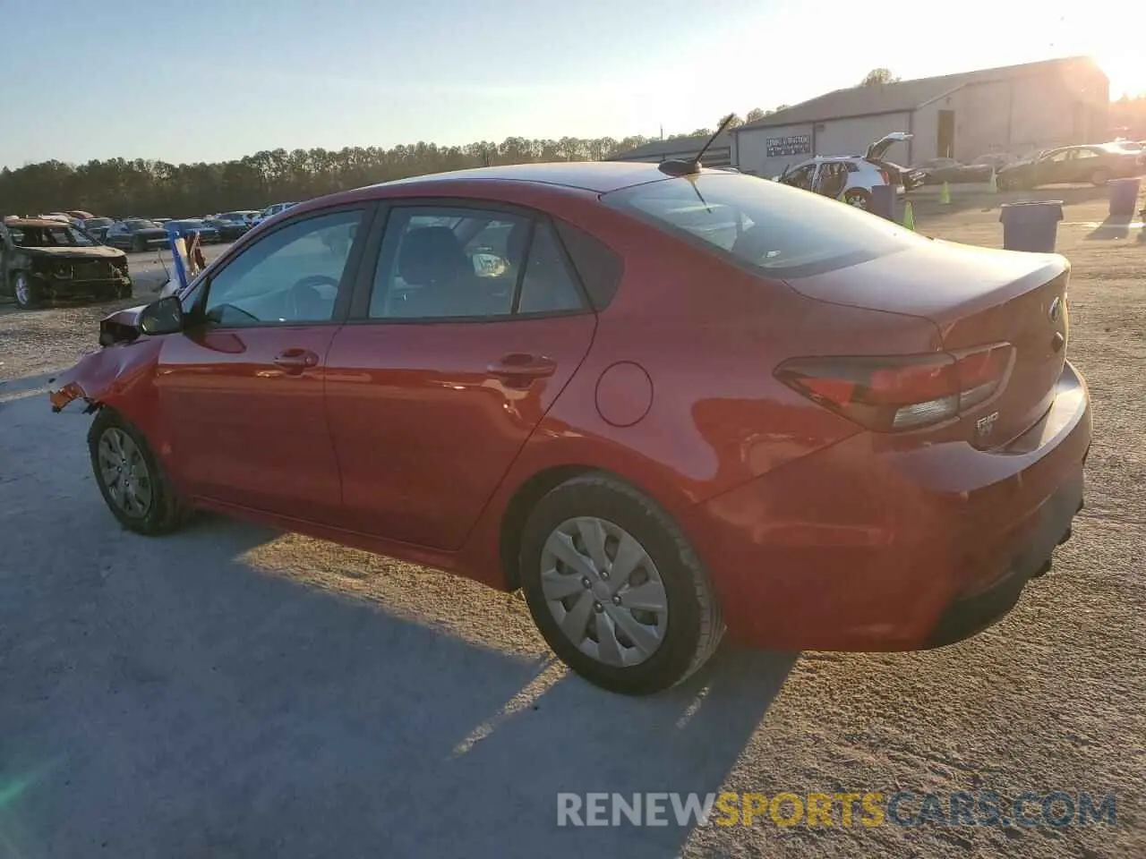 2 Photograph of a damaged car 3KPA24AD5LE319154 KIA RIO 2020