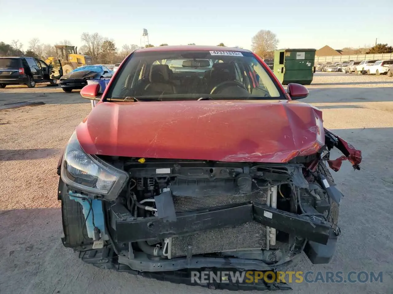 5 Photograph of a damaged car 3KPA24AD5LE319154 KIA RIO 2020