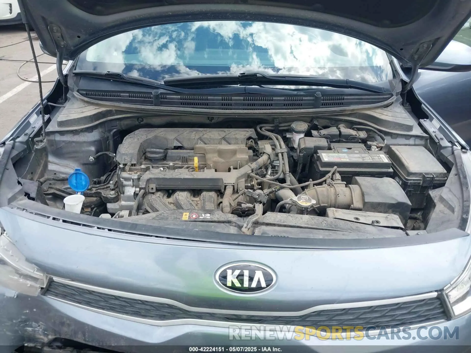 10 Photograph of a damaged car 3KPA24AD5LE321132 KIA RIO 2020