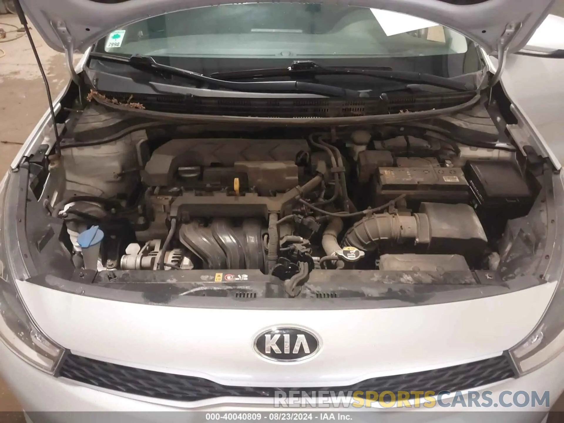 10 Photograph of a damaged car 3KPA24AD5LE330753 KIA RIO 2020