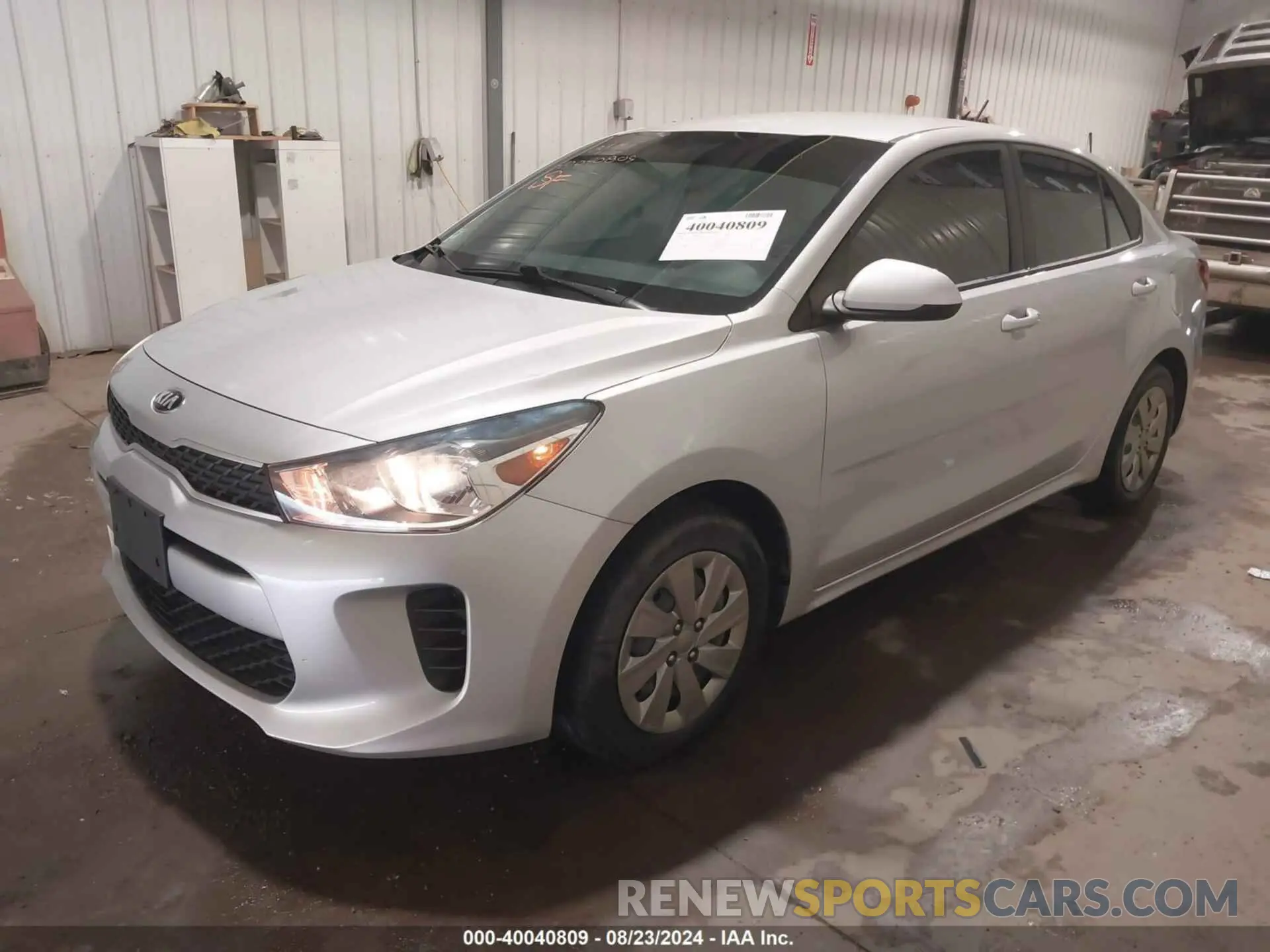 2 Photograph of a damaged car 3KPA24AD5LE330753 KIA RIO 2020
