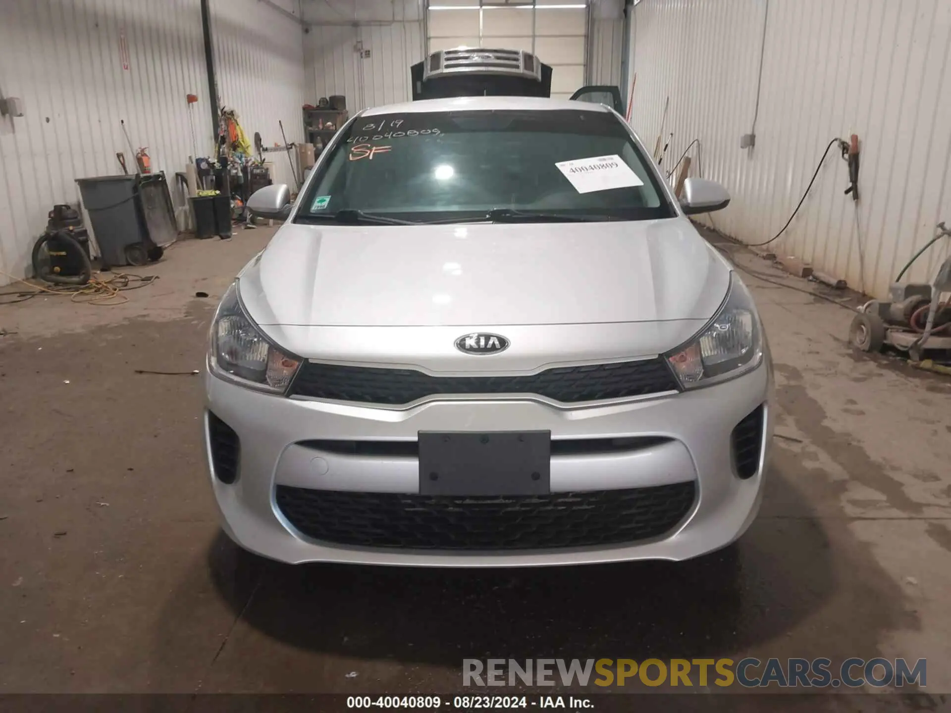 6 Photograph of a damaged car 3KPA24AD5LE330753 KIA RIO 2020