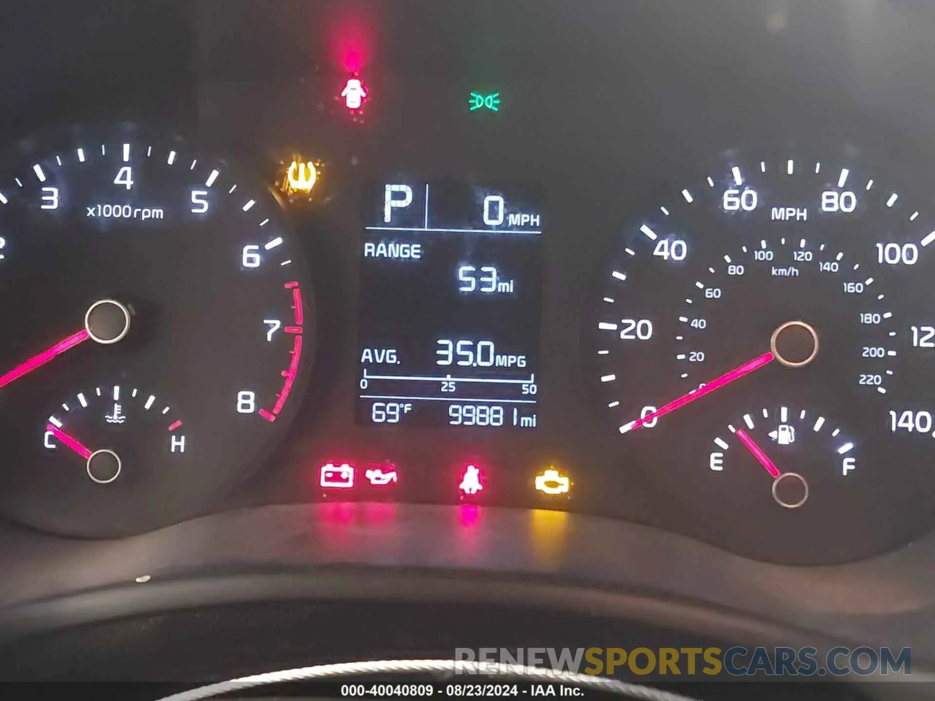 7 Photograph of a damaged car 3KPA24AD5LE330753 KIA RIO 2020