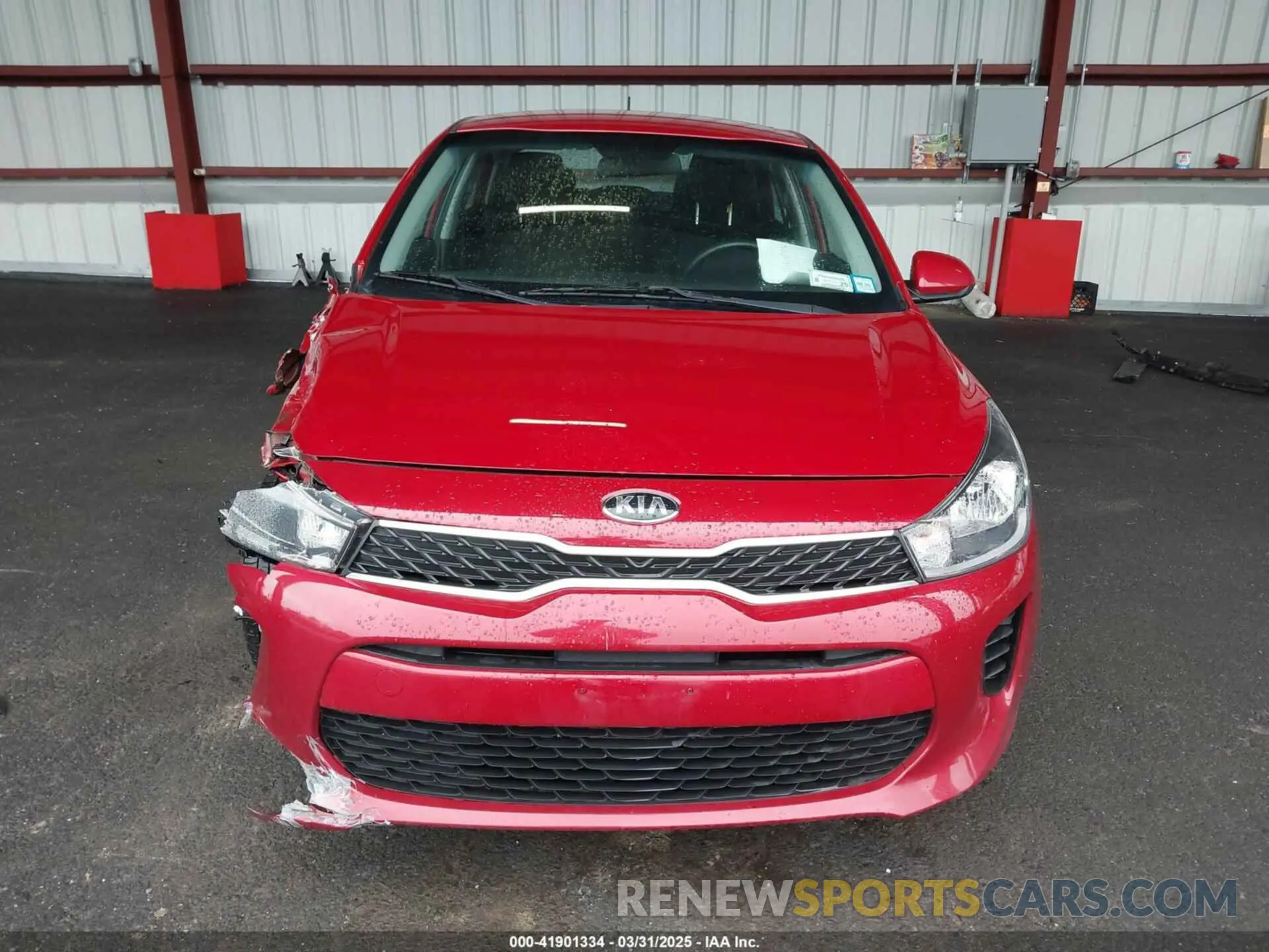 12 Photograph of a damaged car 3KPA24AD5LE330901 KIA RIO 2020