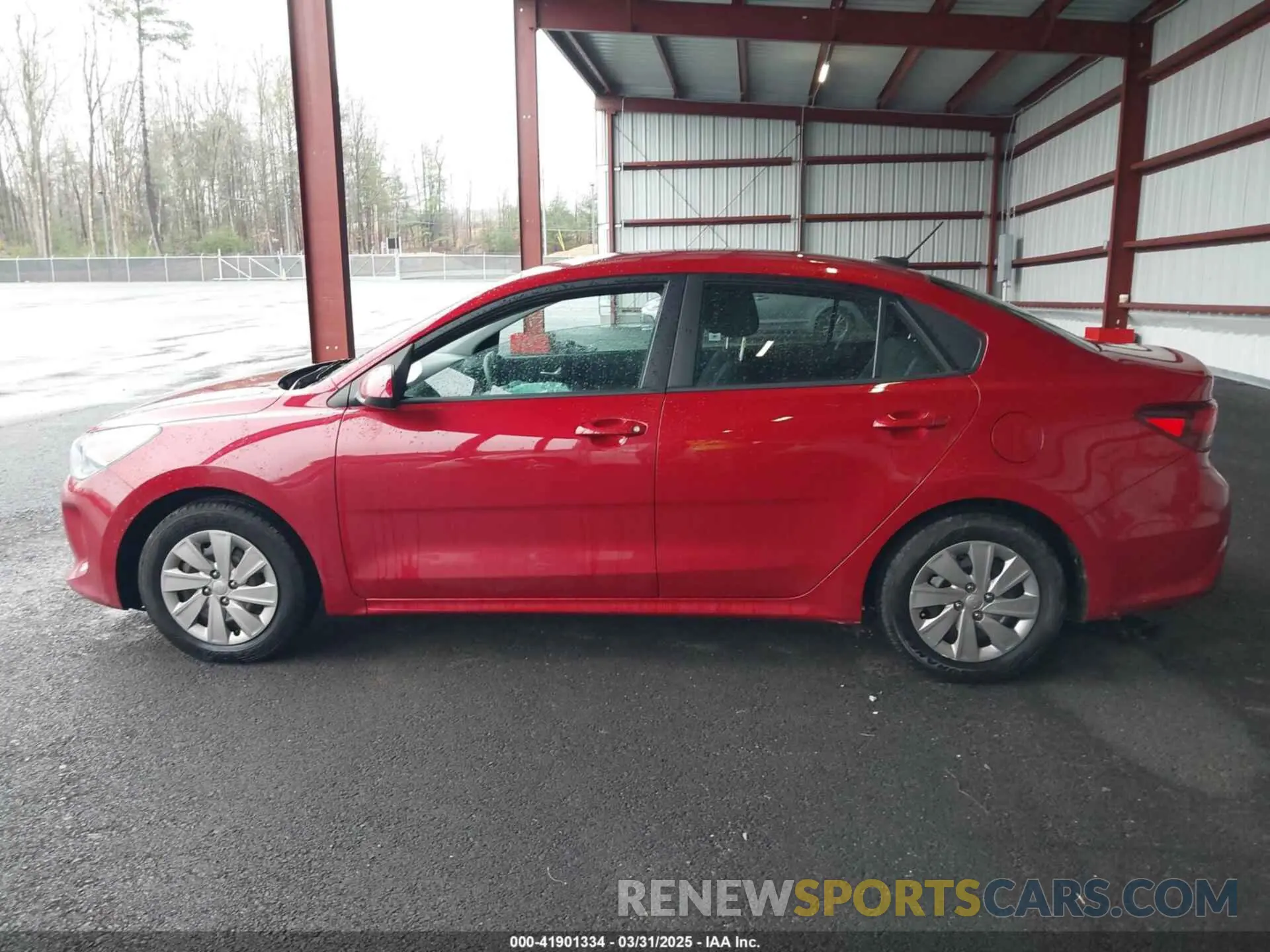 14 Photograph of a damaged car 3KPA24AD5LE330901 KIA RIO 2020