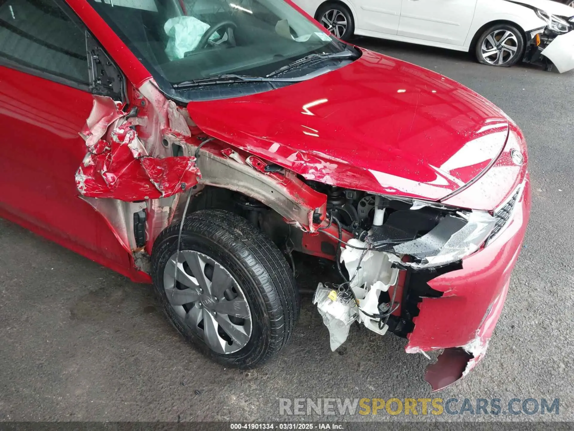 6 Photograph of a damaged car 3KPA24AD5LE330901 KIA RIO 2020