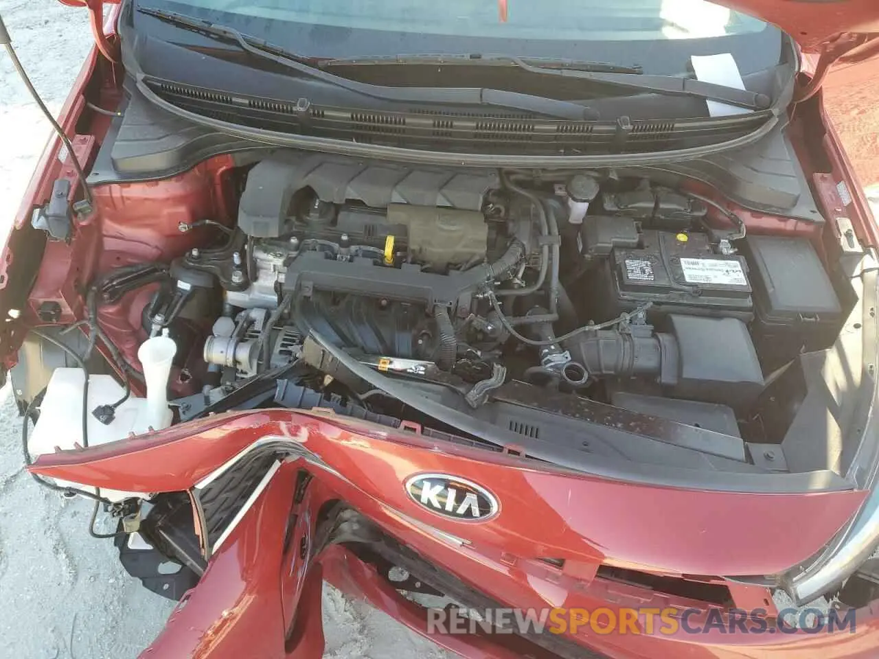 13 Photograph of a damaged car 3KPA24AD5LE338755 KIA RIO 2020