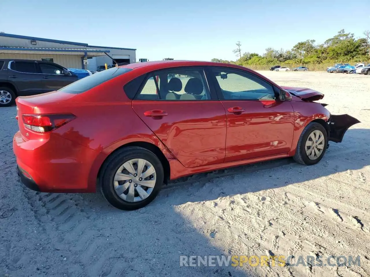 3 Photograph of a damaged car 3KPA24AD5LE338755 KIA RIO 2020