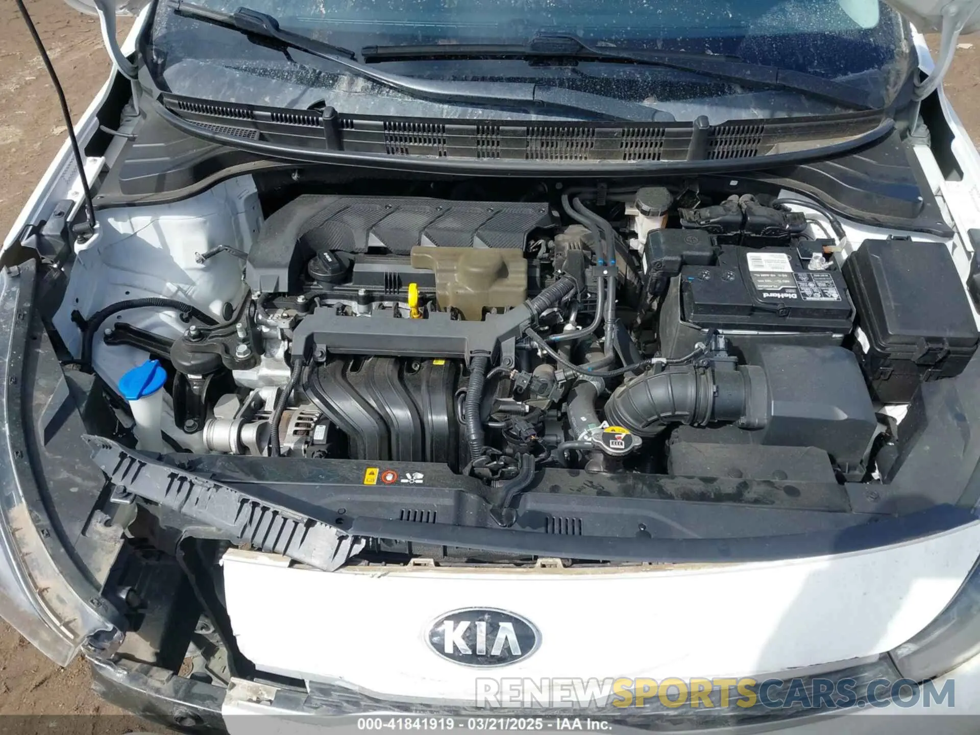 10 Photograph of a damaged car 3KPA24AD6LE261393 KIA RIO 2020