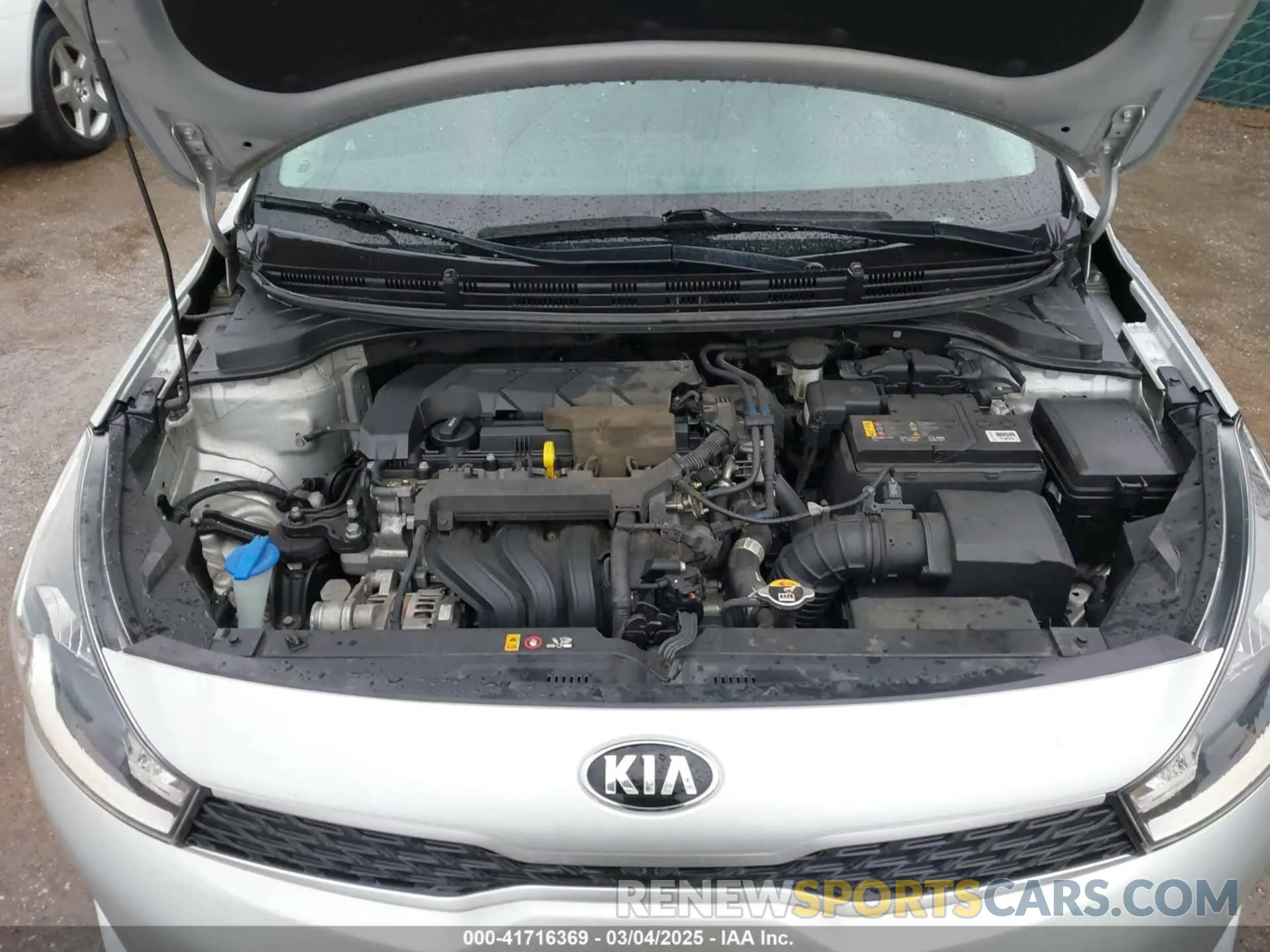 10 Photograph of a damaged car 3KPA24AD6LE273270 KIA RIO 2020