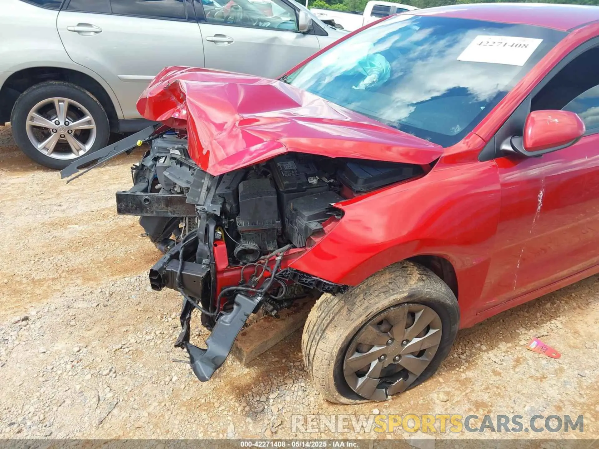 6 Photograph of a damaged car 3KPA24AD6LE284320 KIA RIO 2020