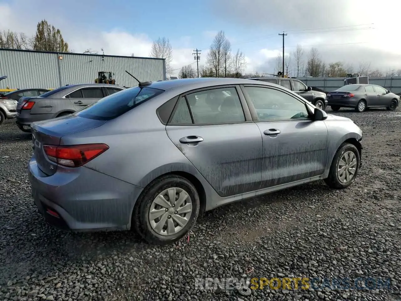 3 Photograph of a damaged car 3KPA24AD6LE284446 KIA RIO 2020